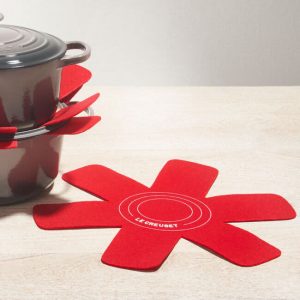 LE CREUSET Felt Pan Protectors - Set of 3 - Black