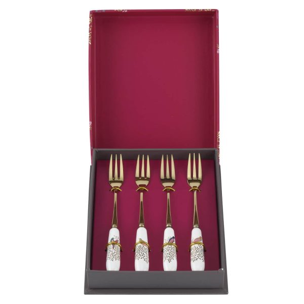 SARA MILLER Chelsea Pastry Forks S/4