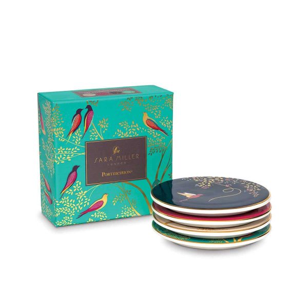 SARA MILLER Chelsea Ceramic Coaster Set/4 - Image 2