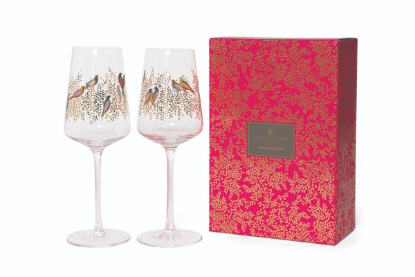 SARA MILLER Chelsea Wine Glass 15oz S/2 - Image 2