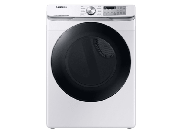 SAMSUNG 7.5 cu. ft. Smart Electric Dryer with Steam Sanitize+ in White