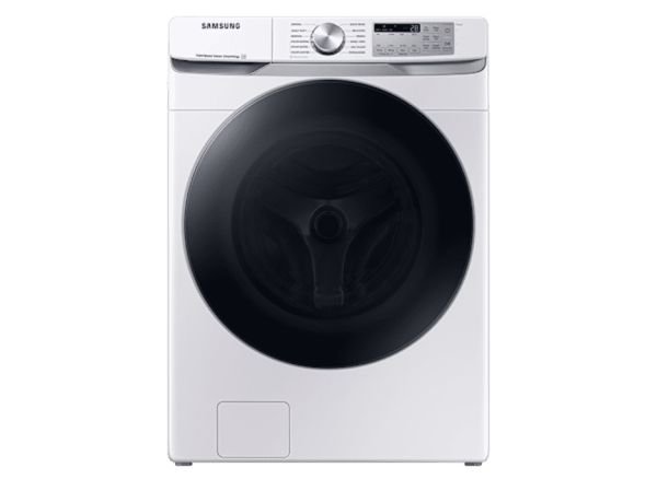 SAMSUNG 7.5 cu. ft. Smart Gas Dryer with Steam Sanitize+ in White - Image 4