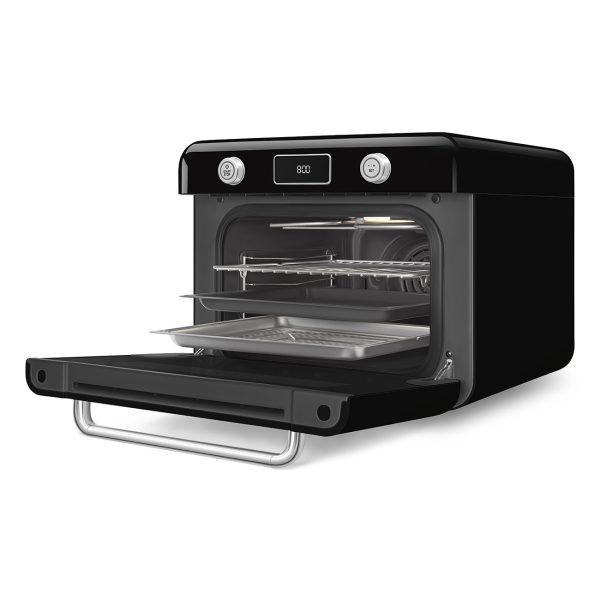 SMEG Countertop Combi Steam Oven - Black - Image 4